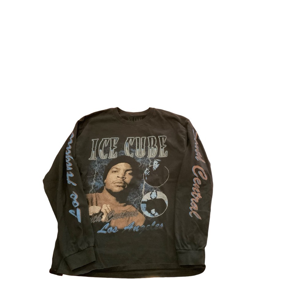 ✔️Vintage Ice Cube South Central Graphic Long Sleeve Size Large Pre-Owned #1360 - Picture 1 of 5